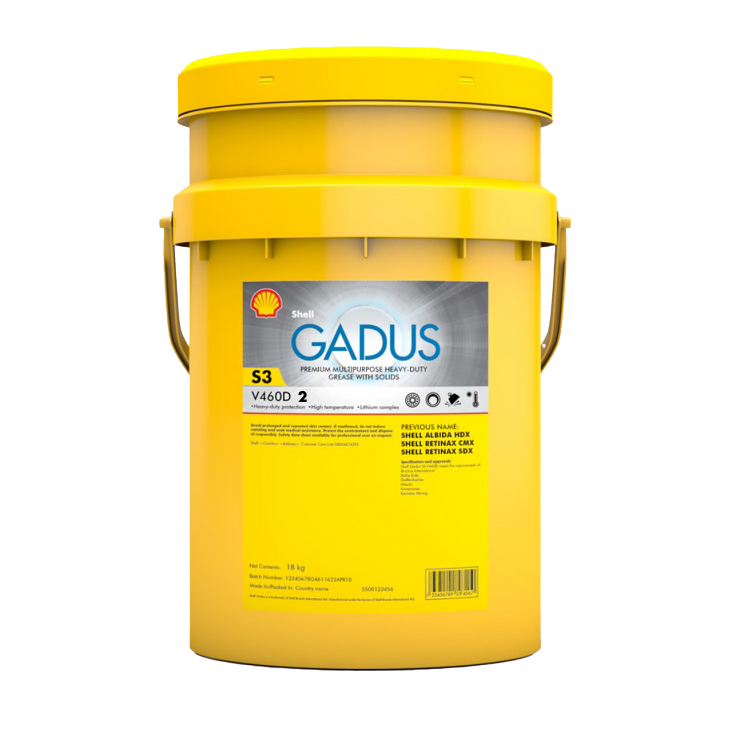 Shell Gadus S3 V460 D2 18KG Pail