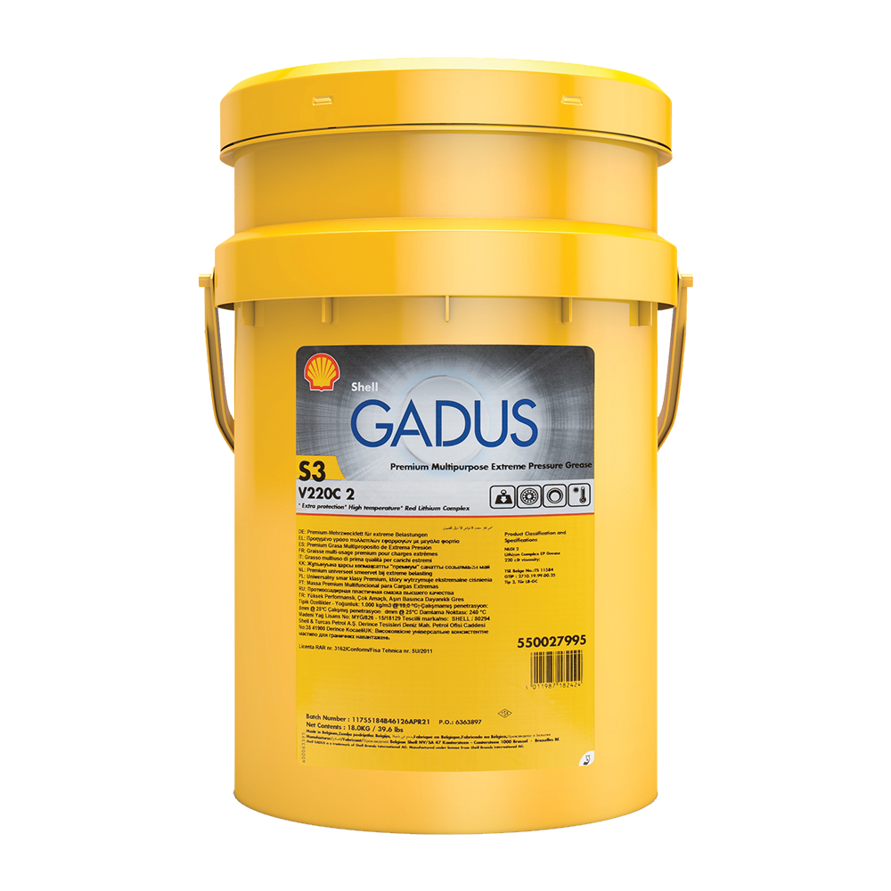Shell Gadus S3 V220C 2 - 18KG Pail