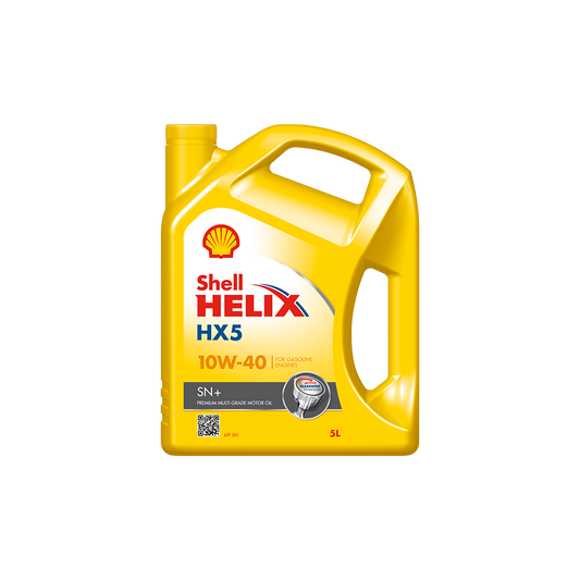 Shell Helix HX5 15W40 SN+ - 5L Bottle