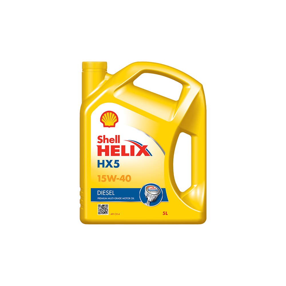 Shell Helix HX5 Diesel 15W40 CI-4 - 5L Bottle