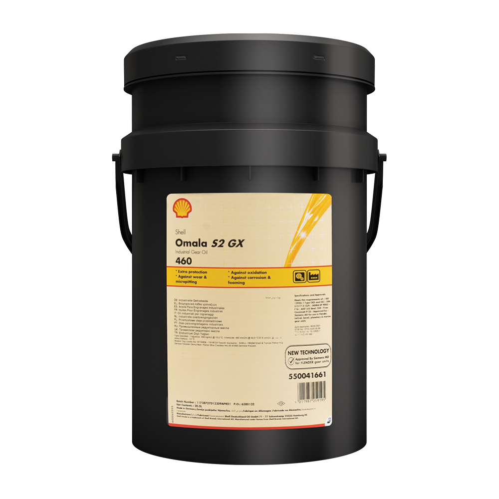 Shell Omala S2 GX 460 - 20L Pail