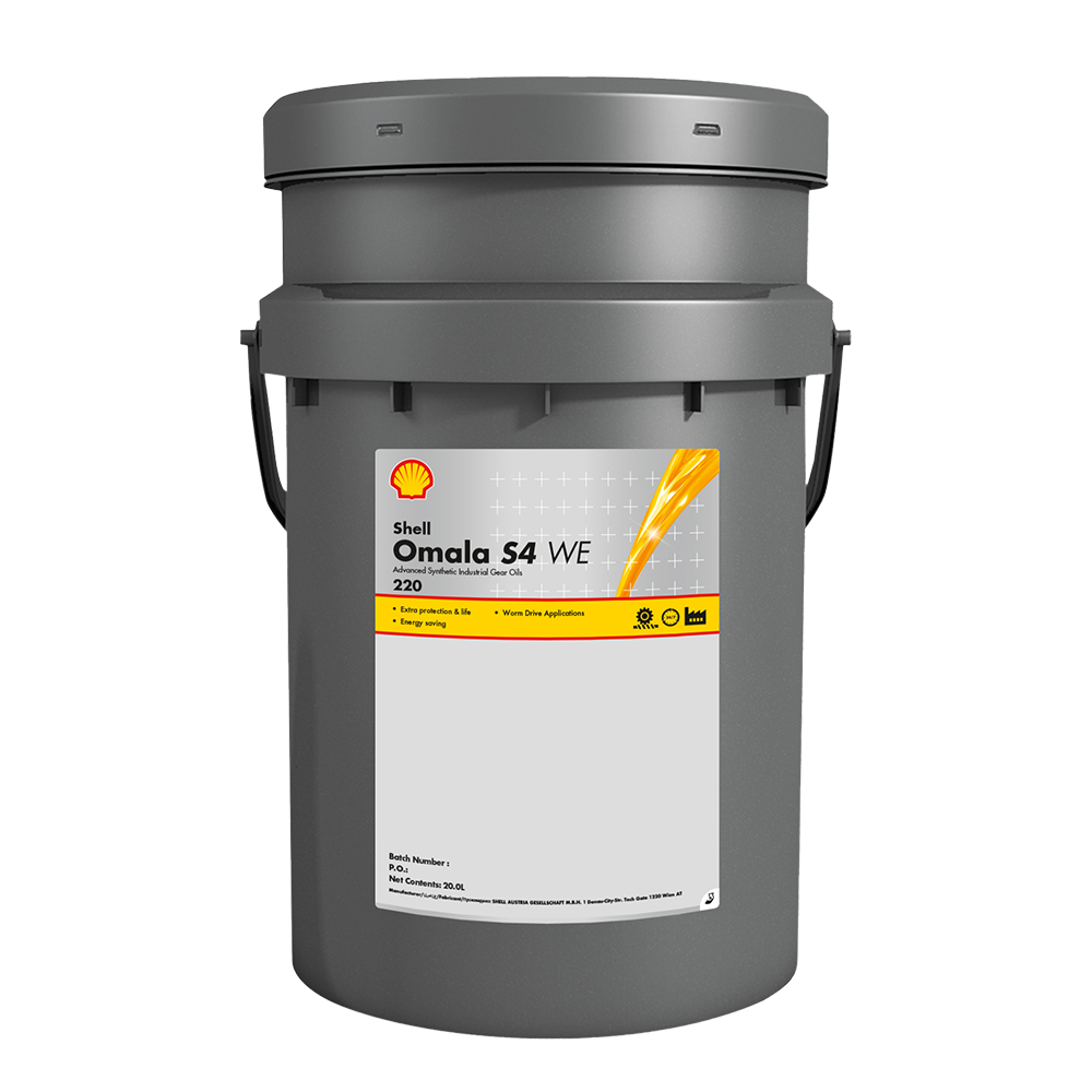 Shell Omala S4 WE 220 - 20L Pail