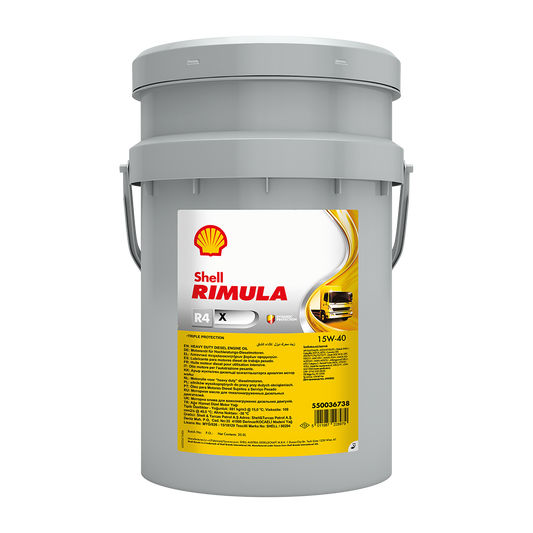 Shell Rimula R4 X 15W40 CI-4 - 20L Pail