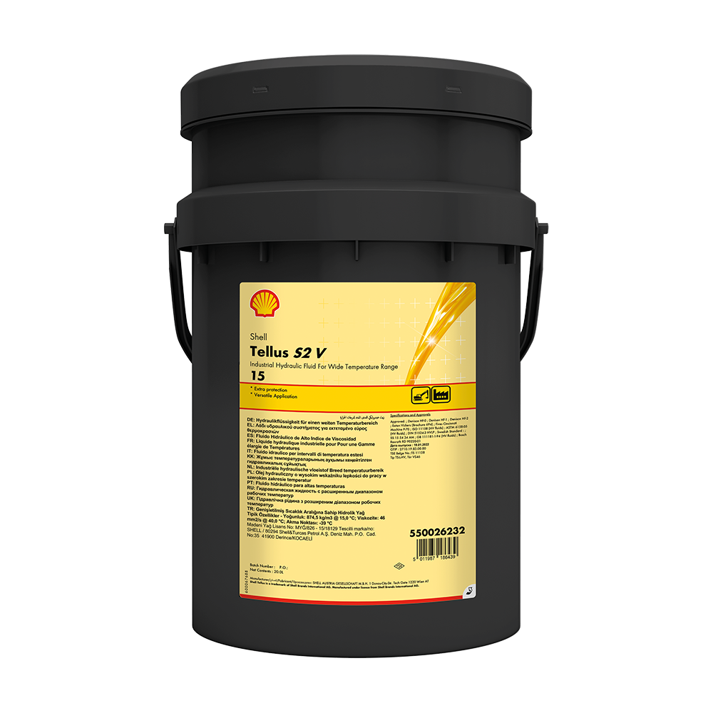 Shell Tellus S2 V 15 - 20L Pail