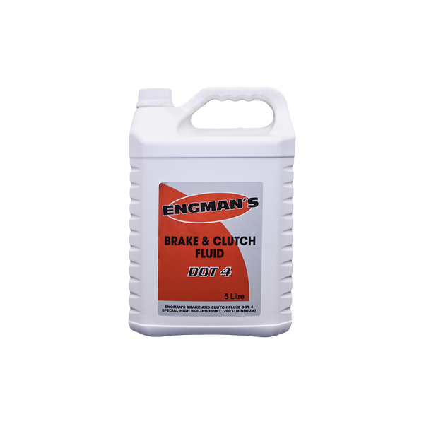 Engman's Brake Fluid Dot 4 - 5L Bottle – Atlas Oil and Chemical