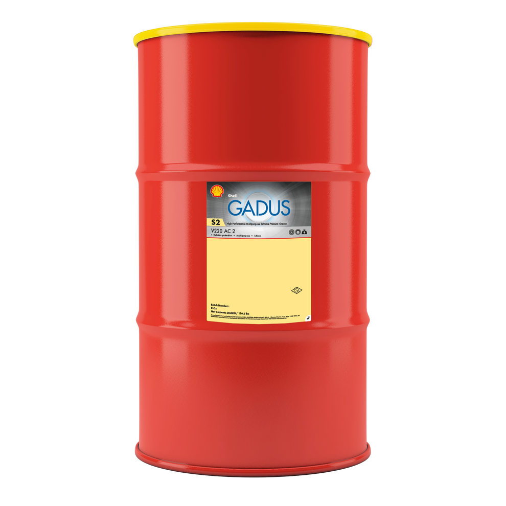 Shell Gadus S2 V220 AC 2 - 50KG Drum – Atlas Oil and Chemical