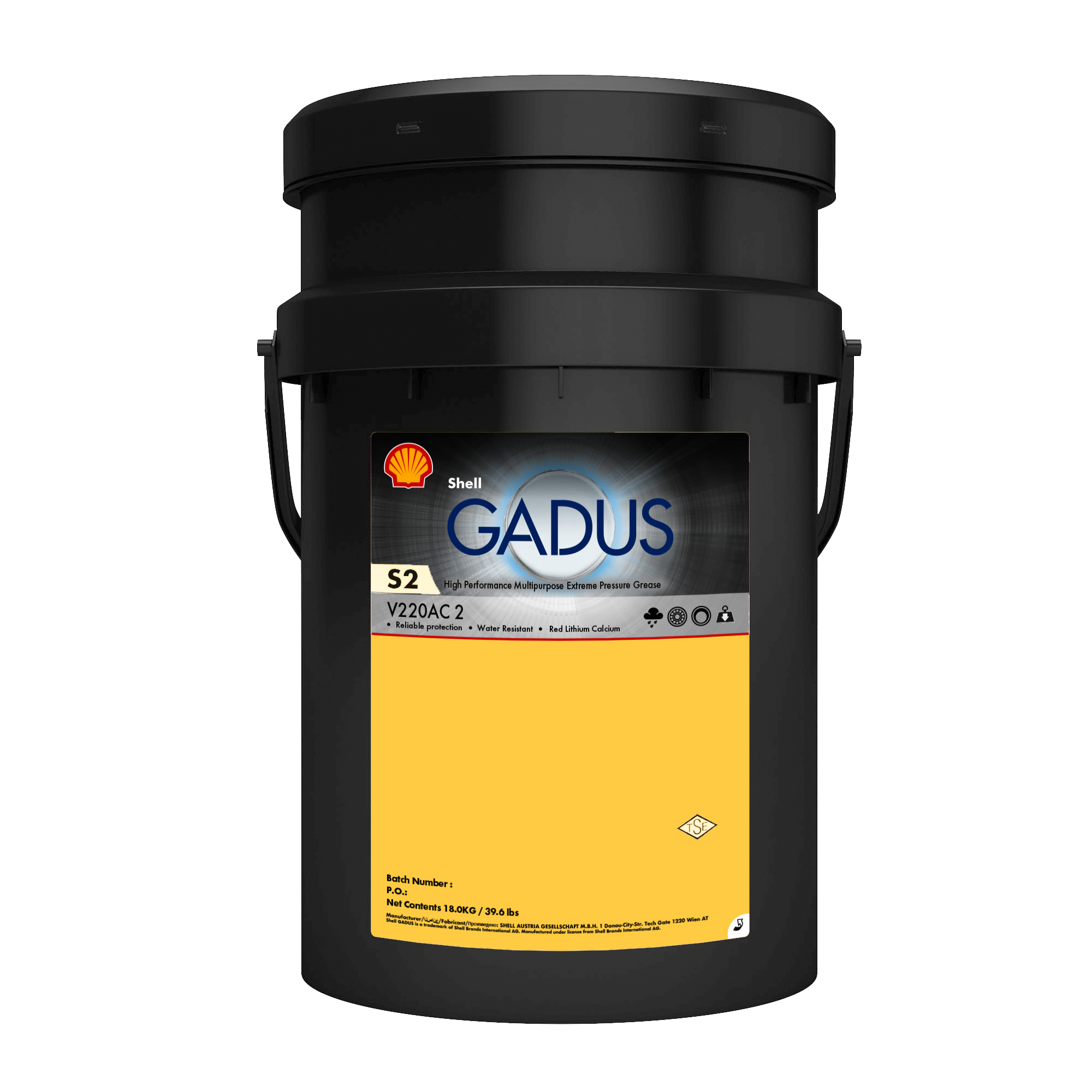 Shell Gadus S2 V220 AC 2 - 18KG Pail – Atlas Oil and Chemical