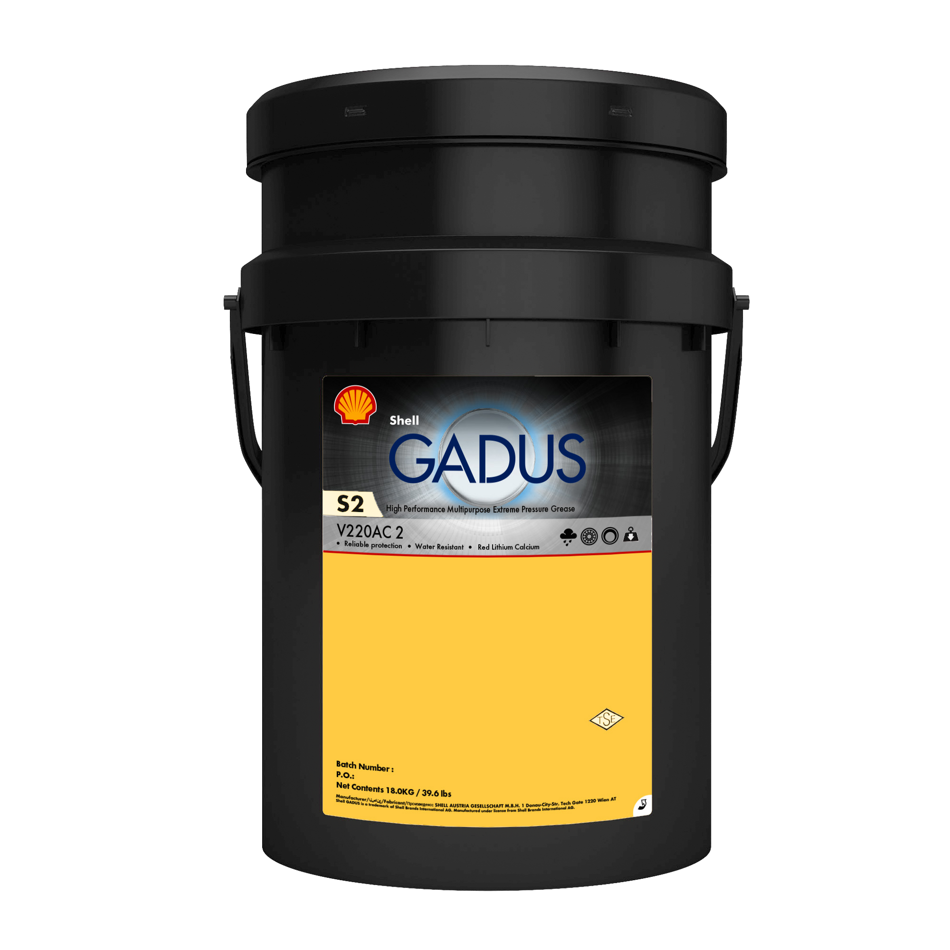 Shell Gadus S2 V220 AC 2 18KG Pail