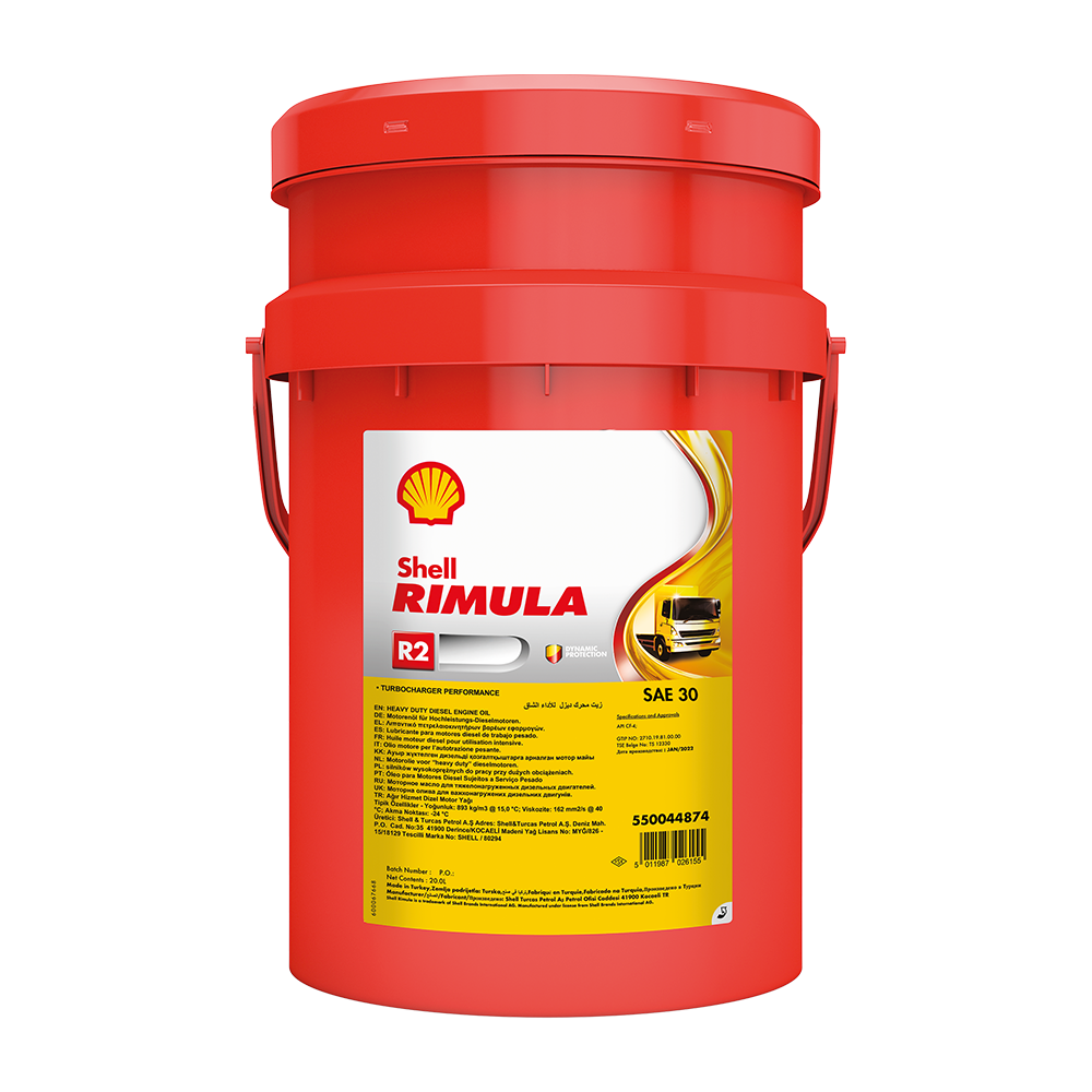 Shell Rimula R2 30 - 20L Pail – Atlas Oil and Chemical