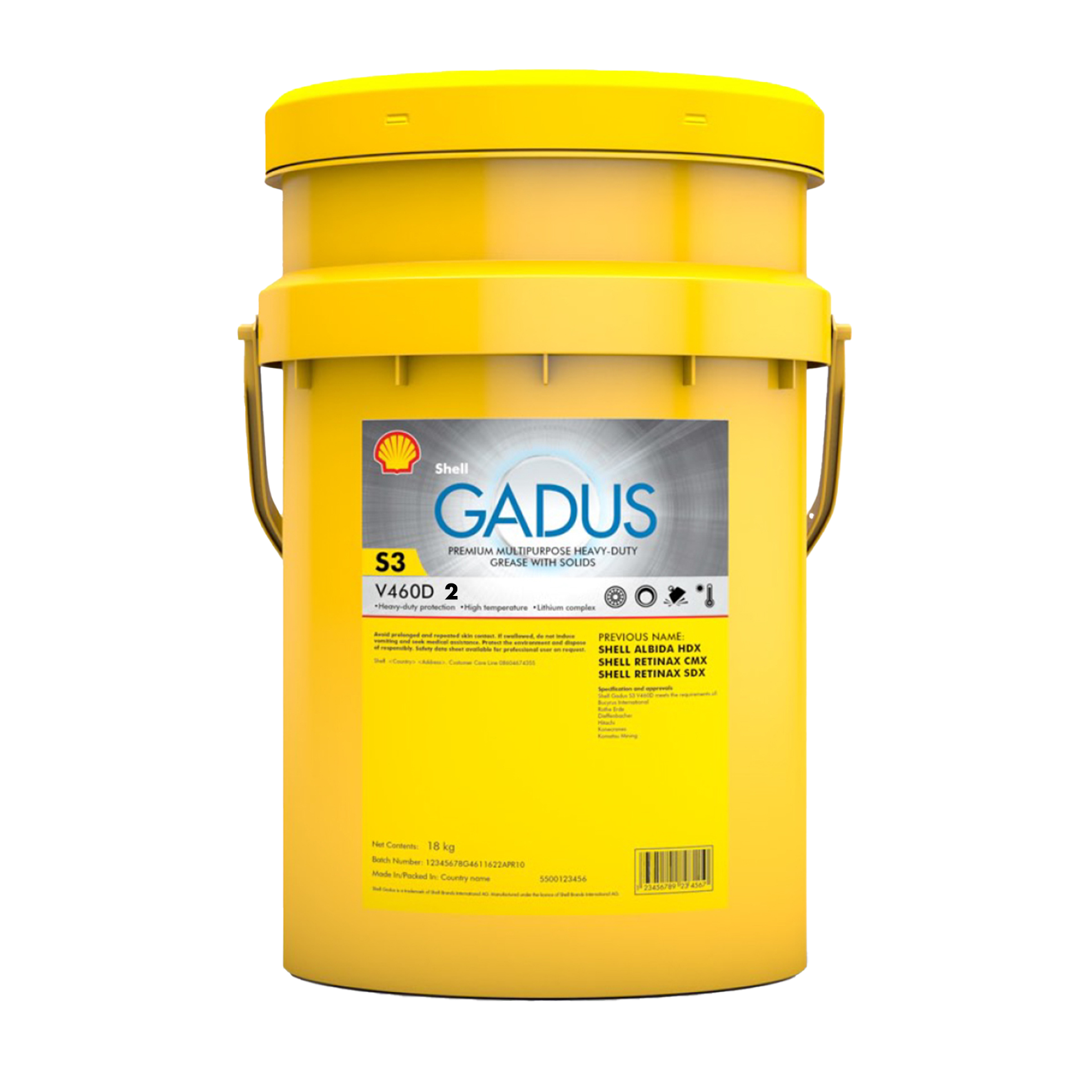 Shell Gadus S3 V460 D2 18KG Pail