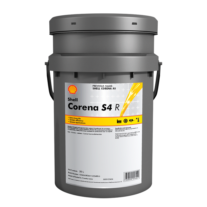 Shell Corena V Shell Corena S4 R68 - 20L Pail – Atlas Oil and Chemical