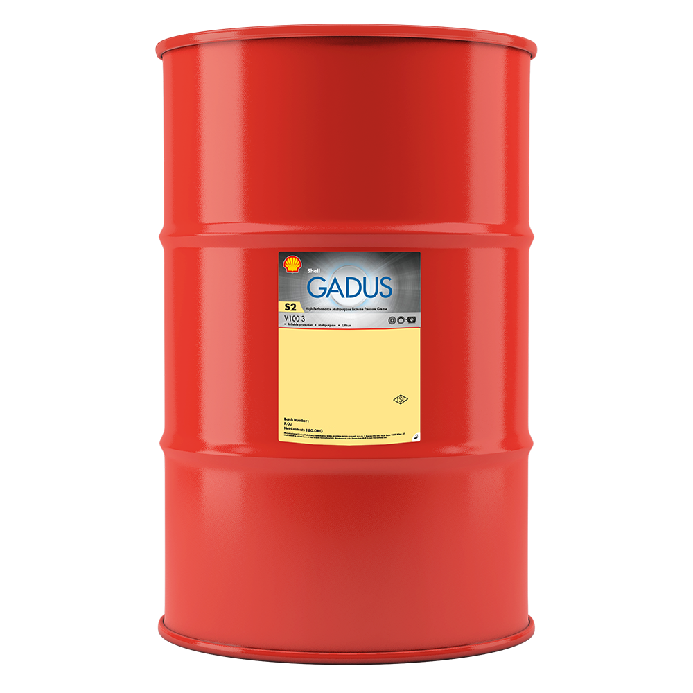 Shell Gadus S2 V100 3 - 180KG Drum – Atlas Oil and Chemical