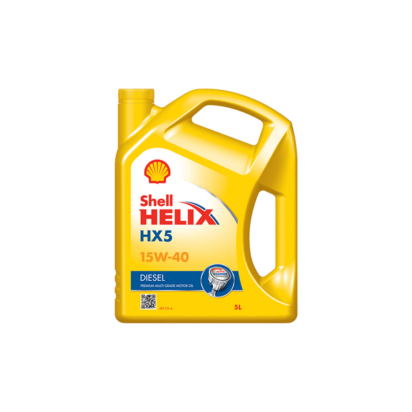 Shell Regular Diesel Shell Helix HX5 Diesel 15W40 CI-4 - 5L Bottle – Atlas Oil and Chemical