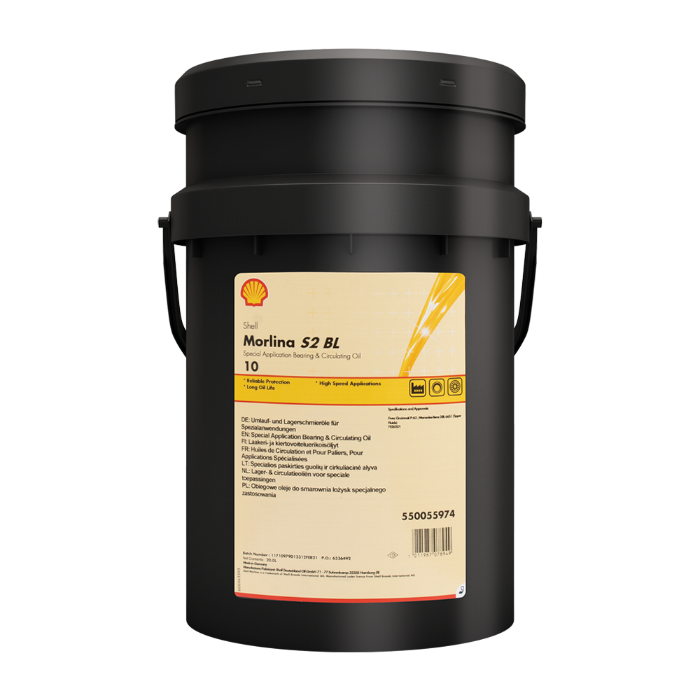 Shell Morlina S2 BL 10 - 20L Pail