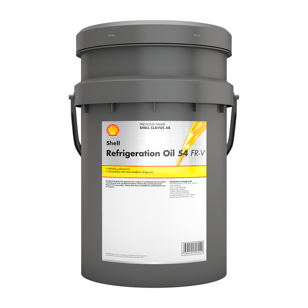 Shell REFRIG S4 FR-V 68 - 20L Pail – Atlas Oil and Chemical