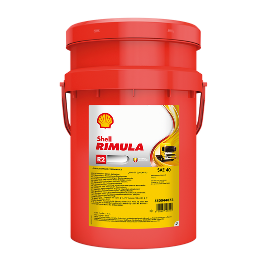 Shell Rimula R2 40 - 20L Pail