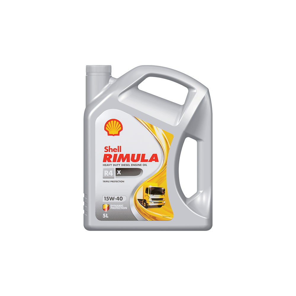 Shell Rimula R4 X 15W40 CI-4 - 5L Bottle – Atlas Oil and Chemical