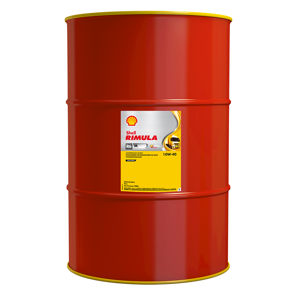 Shell Rimula R6 M 10W40 - 209L Drum