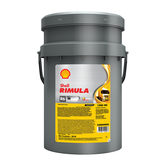 Shell Rimula R6 M 10W40 - 20L Pail