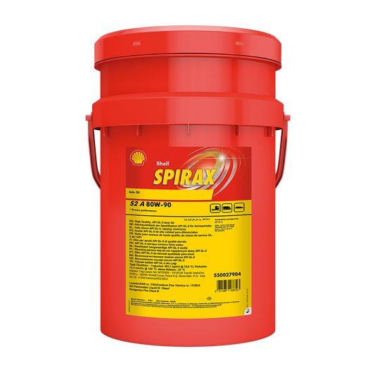 Shell Spirax S2 A 80W-90 - 20L Pail