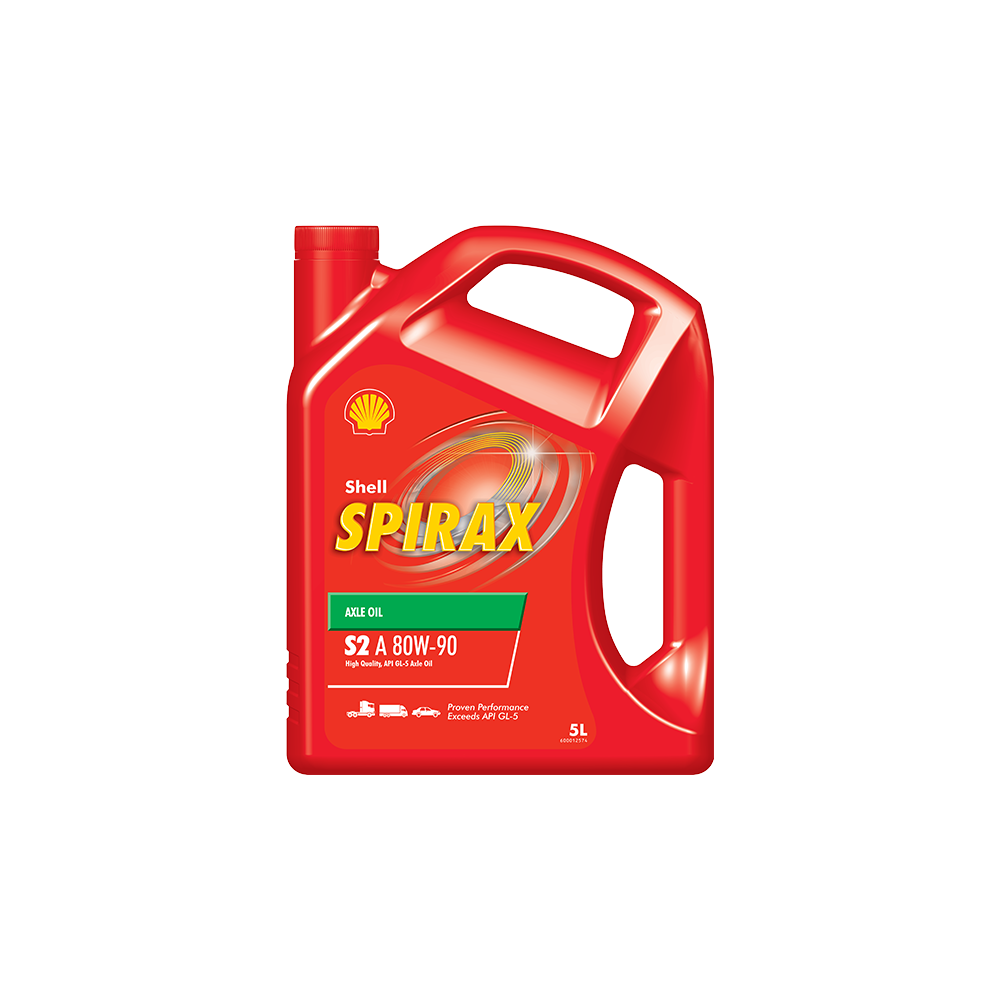 Shell Spirax S2 A 80W-90 - 5L Bottle