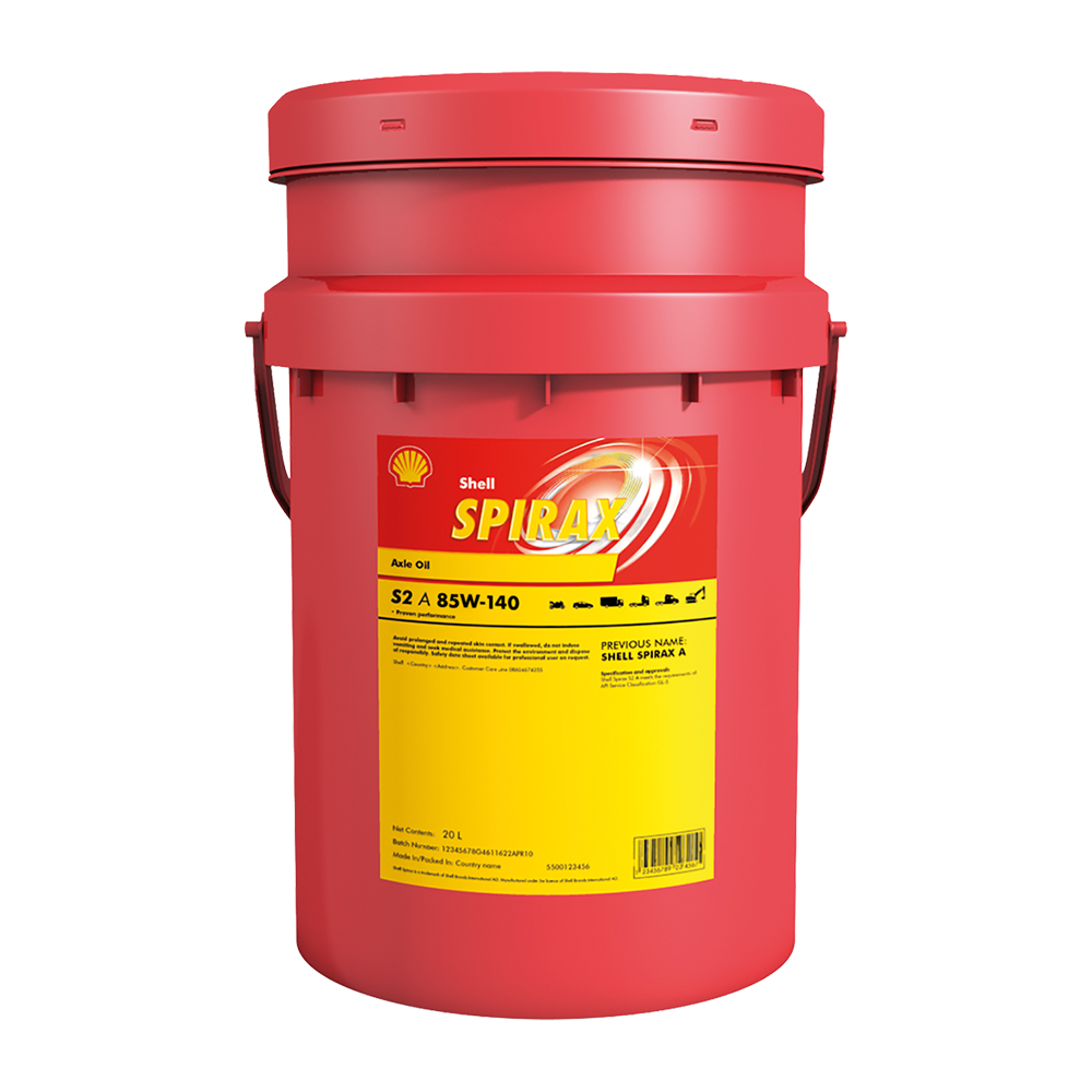 Shell Spirax S2 A 85W-140 - 20L Pail – Atlas Oil and Chemical