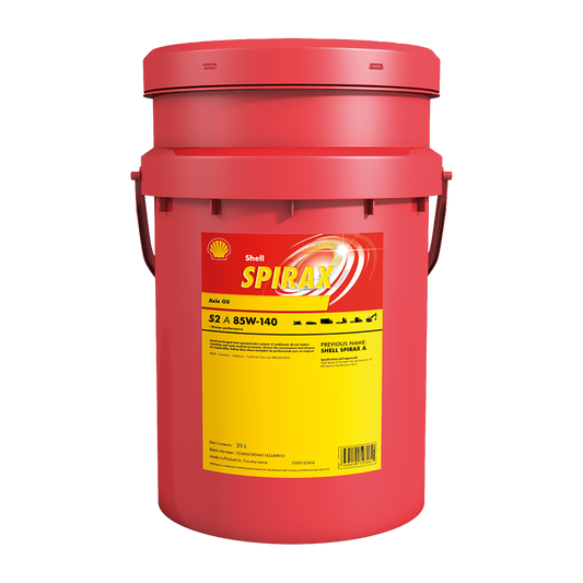 Shell Spirax S2 A 85W-140 - 20L Pail