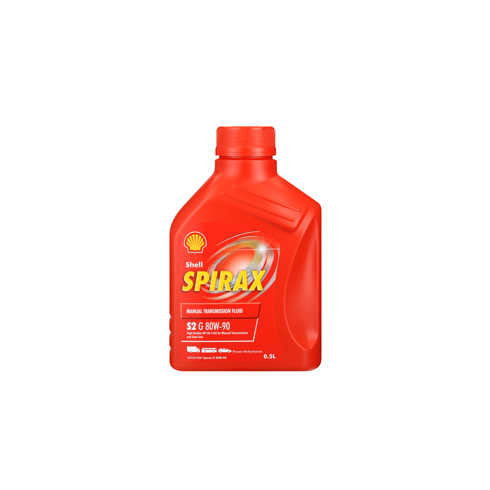Shell Spirax S2 G 80W-90 - 0.5L Bottle – Atlas Oil and Chemical