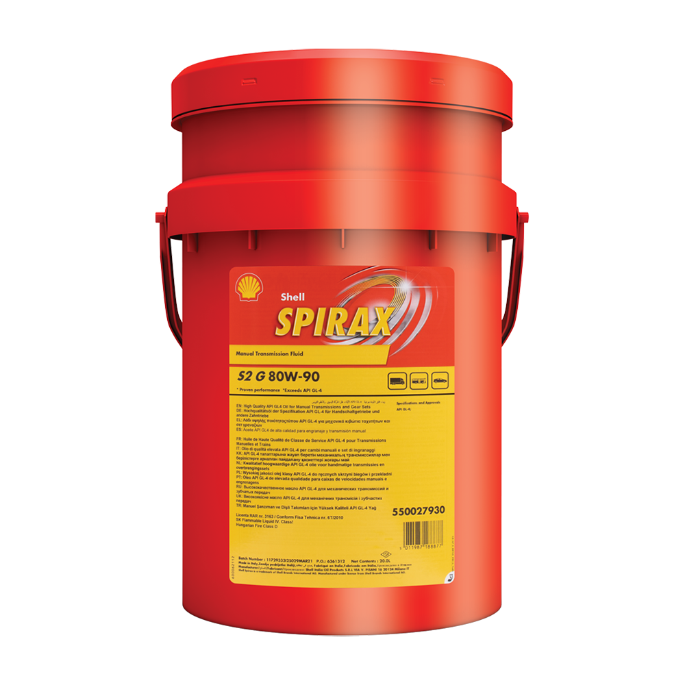Shell Spirax S2 G 80W-90 - 20L Pail – Atlas Oil and Chemical