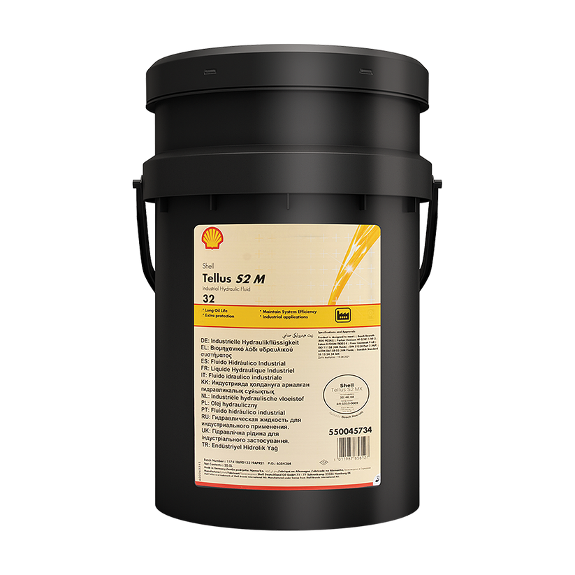 Shell Tellus S2 M 32 - 20L Pail – Atlas Oil and Chemical