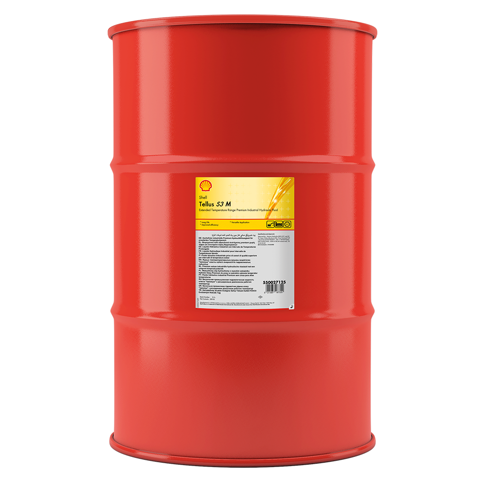 Shell Tellus S3 M 100 - 209L Drum – Atlas Oil and Chemical